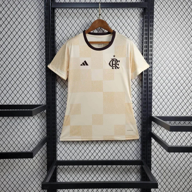 CAMISETA FLAMENGO PRE PARTIDO 24/25 (MUJER)