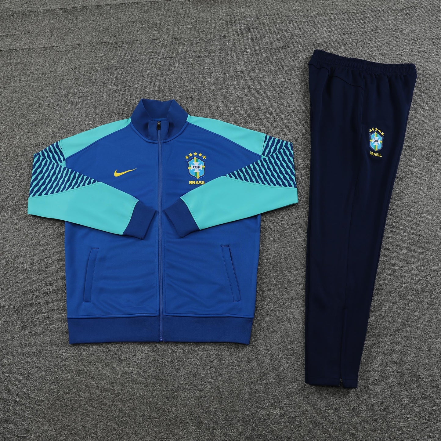 BRAZIL TRACKSUIT 24/25 - UNISSEX/UNISSEX - BLUE