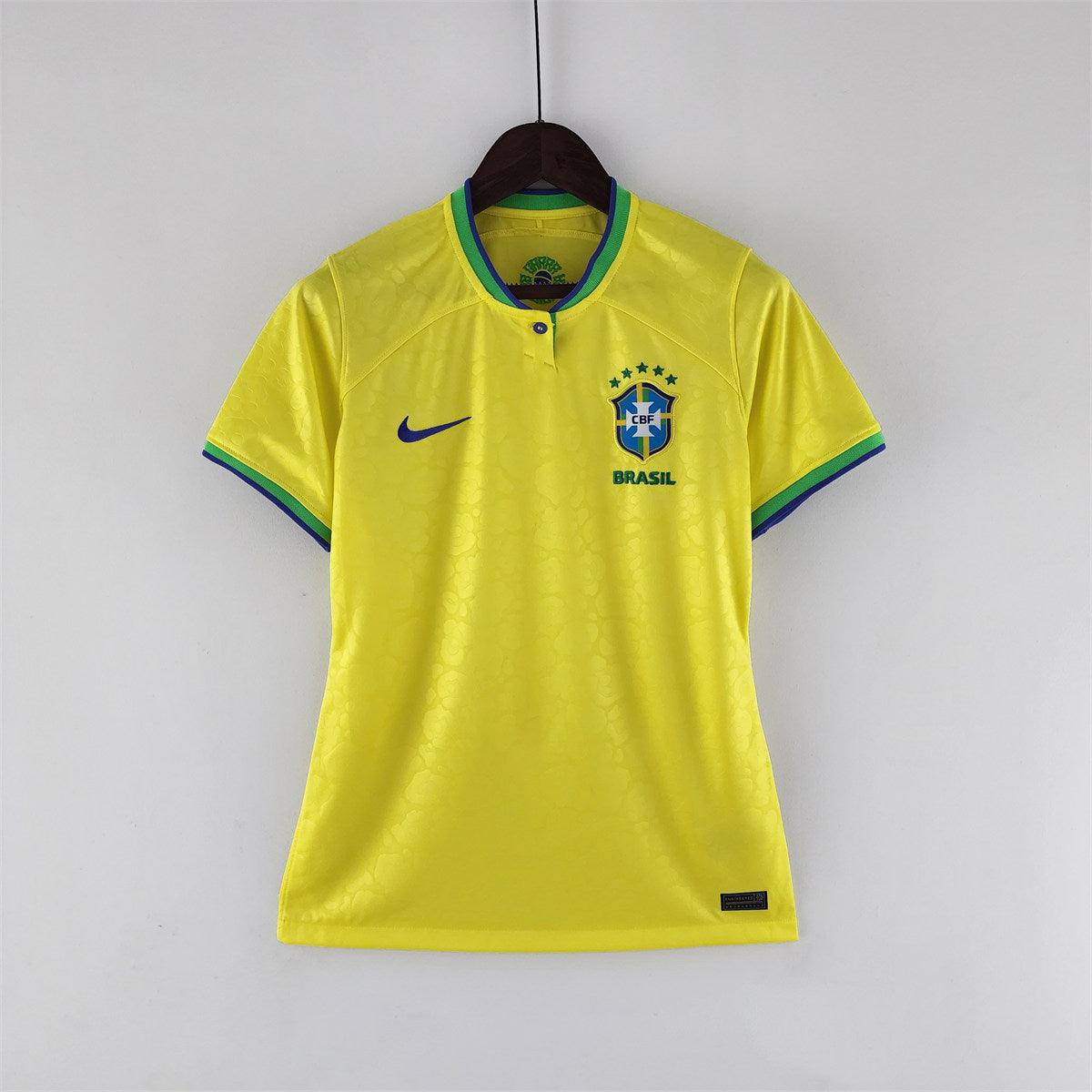 CAMISETA BRASIL I COPA MUNDIAL 2022 - MUJER
