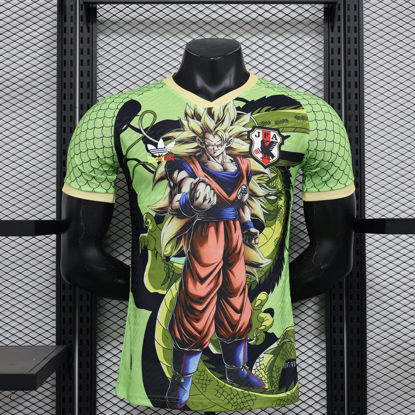 JERSEY JAPAO 2024 MEN DRAGON BALL Z GREEN (PLAYER VERSION)