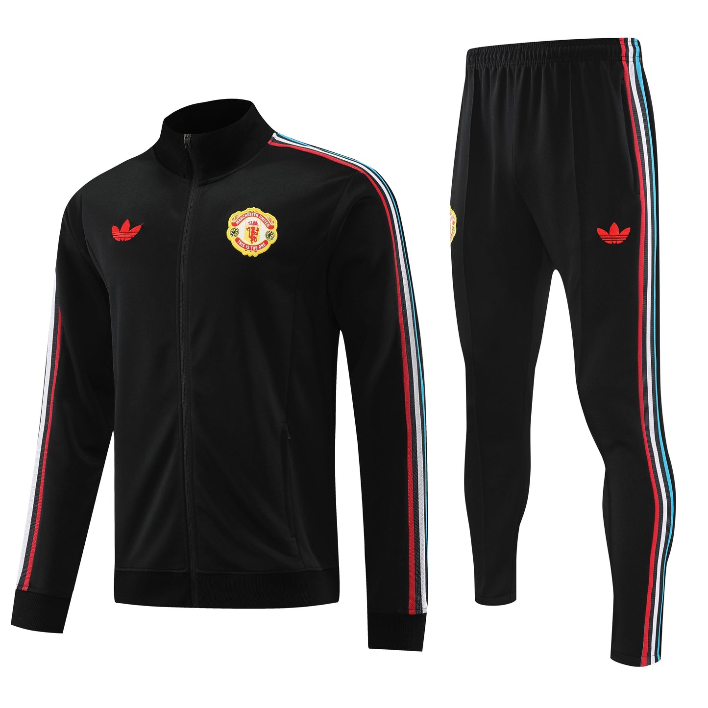 MANCHESTER UNITED TRACKSUIT 24/25 - UNISSEX/UNISSEX - BLACK