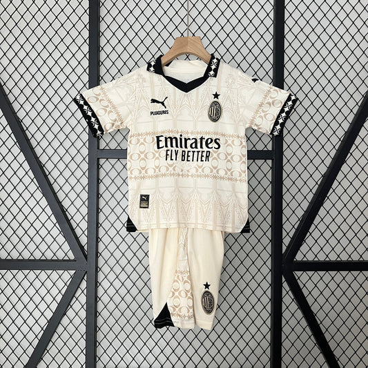 JERSEY MILAN BEIGE 24/25 KIDS KIT