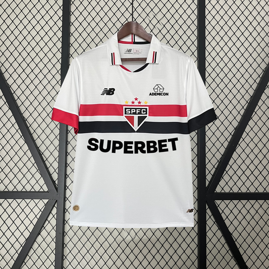 JERSEY SÃO PAULO I TODOS LOS PATROCINADORES 24/25 HOMBRES