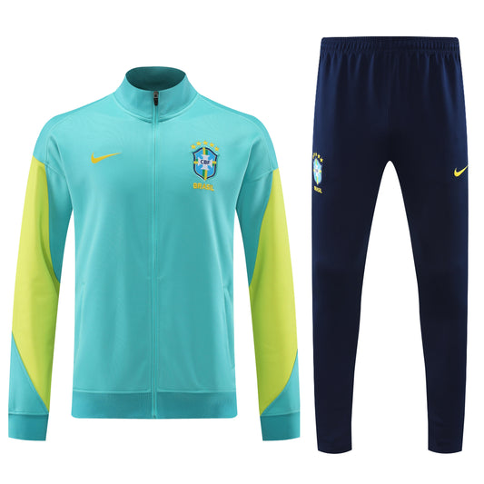 BRAZIL TRACKSUIT 24/25 - UNISSEX/UNISSEX - GREEN