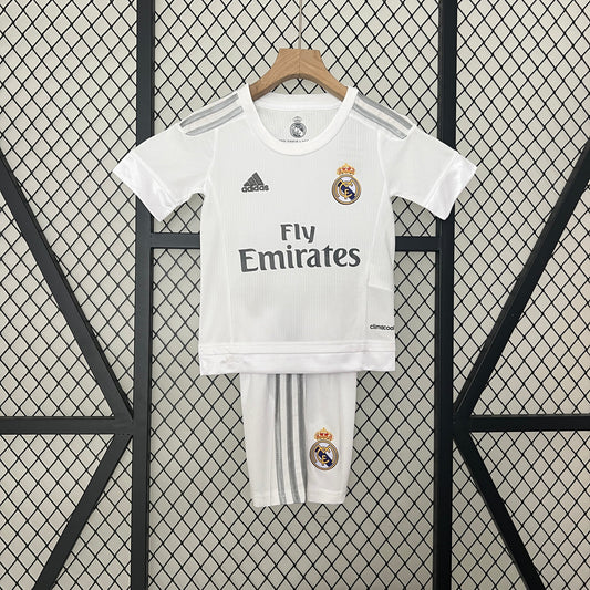 JERSEY REAL MADRID I 15/16 KIDS KIT (RETRO)