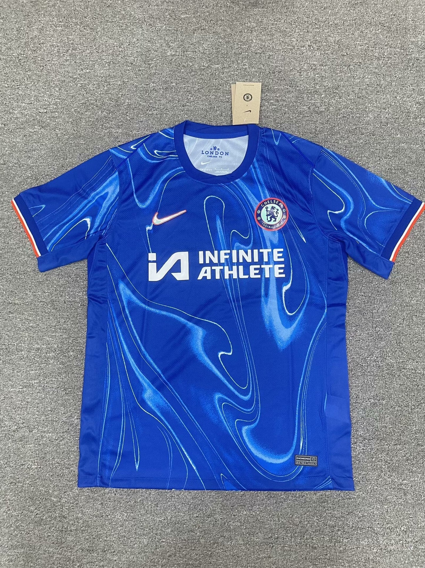 CAMISETA CHELSEA I 24/25 HOMBRES CON PATROCINADOR