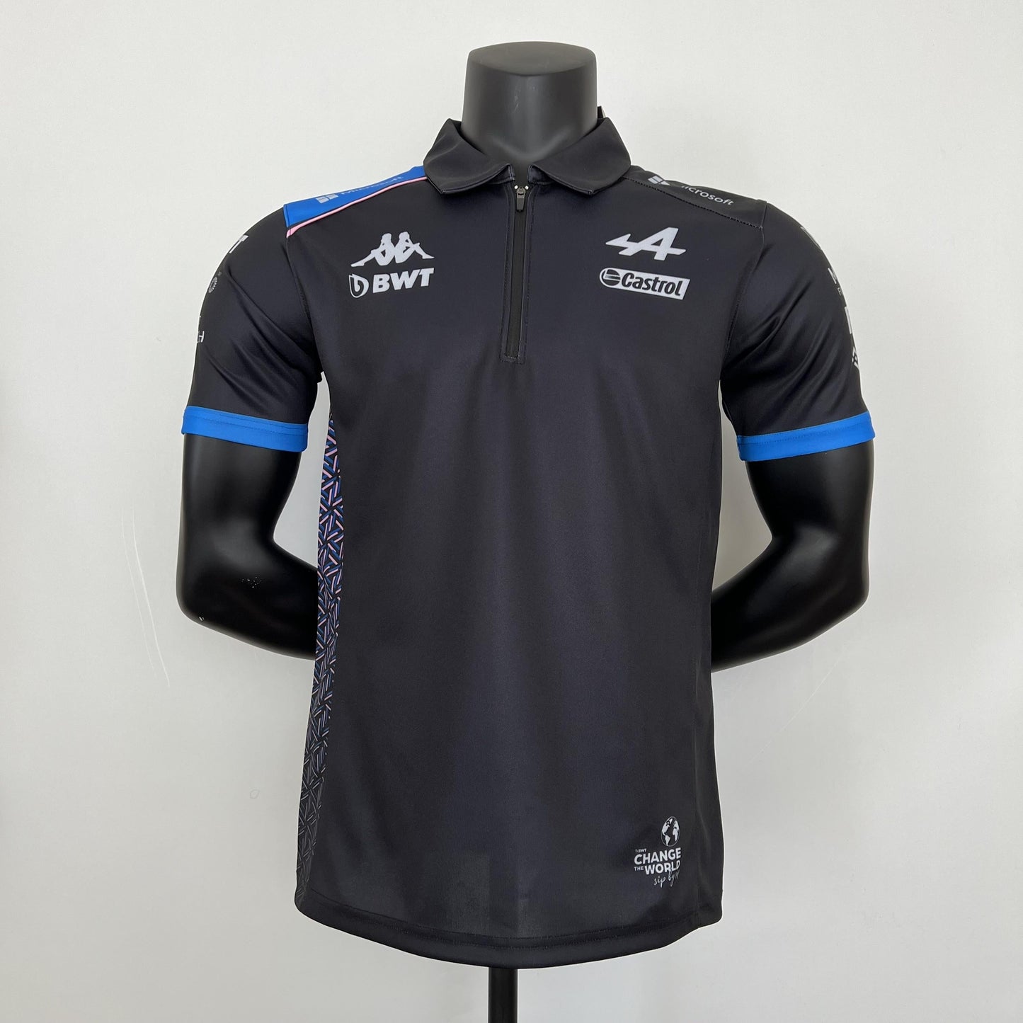 CAMISETA F1 Alpine 2023 F1 negra - POLO