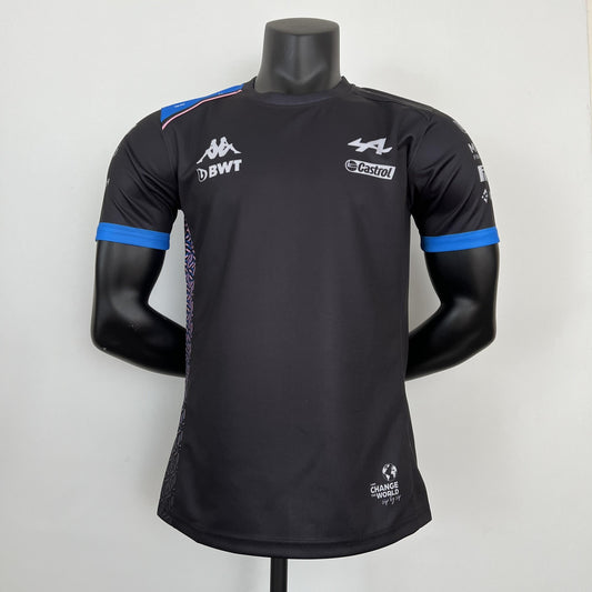 CAMISETA F1 Alpine 2023 F1 negra