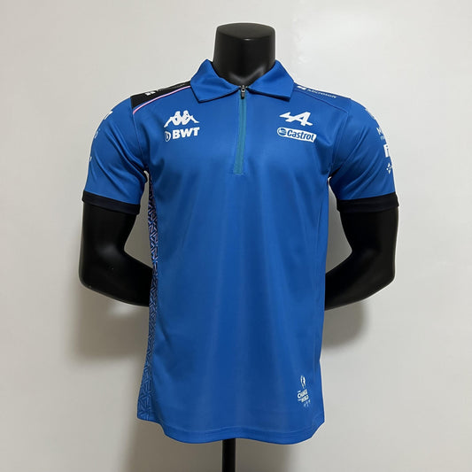 CAMISETA F1 Alpine 2023 F1 azul - POLO