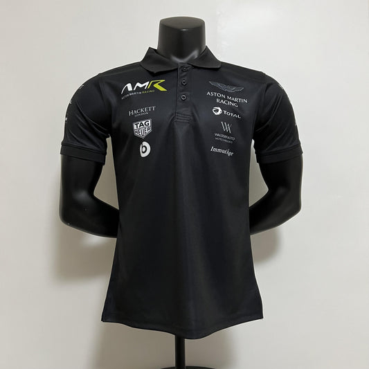 CAMISETA F1 Aston Martin 2023 - POLO Negro