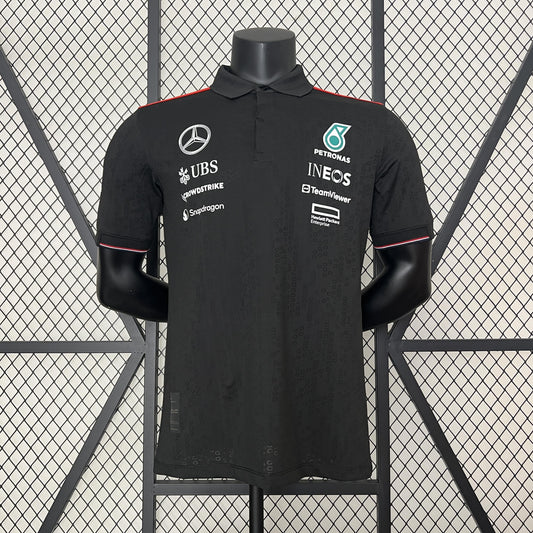 JERSEY F1 Mercedes 2024 nuevo negro - POLO