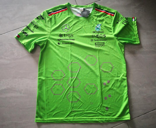 CAMISETA F1 Mercedes 2024 nueva camiseta verde F1