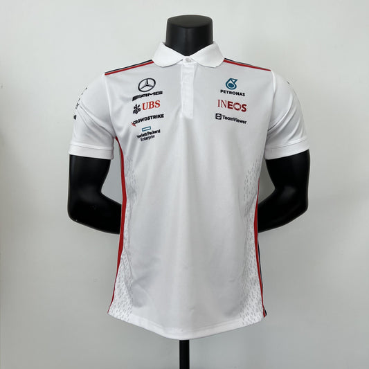 CAMISETA F1 Mercedes Benz 2023 - Camiseta blanca - POLO