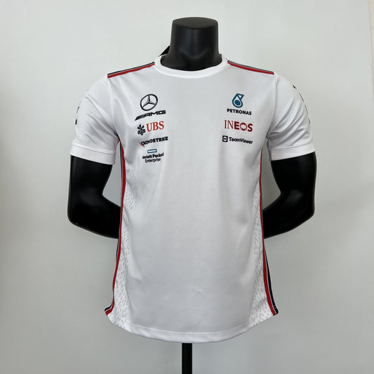 CAMISETA F1 Mercedes Benz 2023 Camiseta Blanca - 2