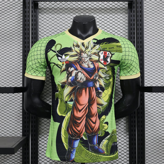 JERSEY JAPAO 2024  MEN DRAGON BALL Z GREEN (PLAYER VERSION)