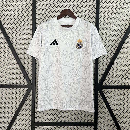 CAMISETA REAL MADRID PRE PARTIDO 24/25 HOMBRE
