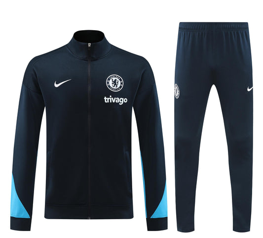 CHELSEA TRACKSUIT 24/25 - UNISSEX/UNISSEX -BLUE DARK