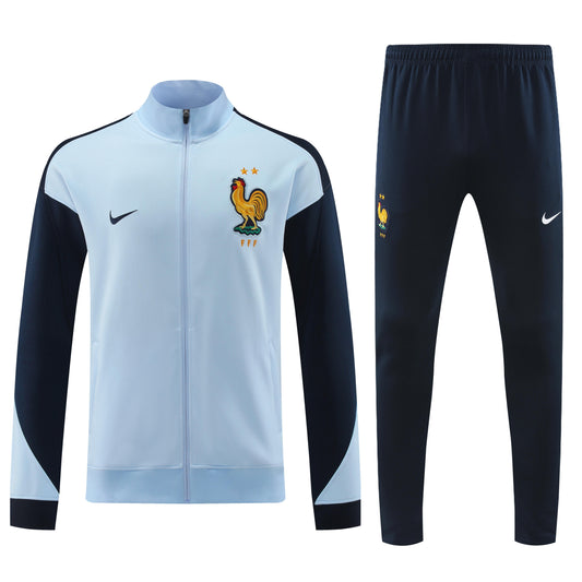 FRANCE TRACKSUIT 24/25 - UNISSEX/UNISSEX - BLUE LIGHT