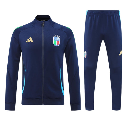 ITALY TRACKSUIT 24/25 - UNISSEX/UNISSEX - BLUE DARK