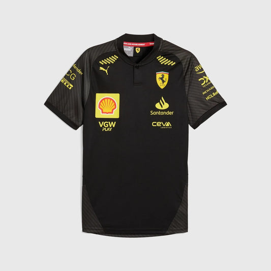CAMISETA F1 FERRARI 2024 negra