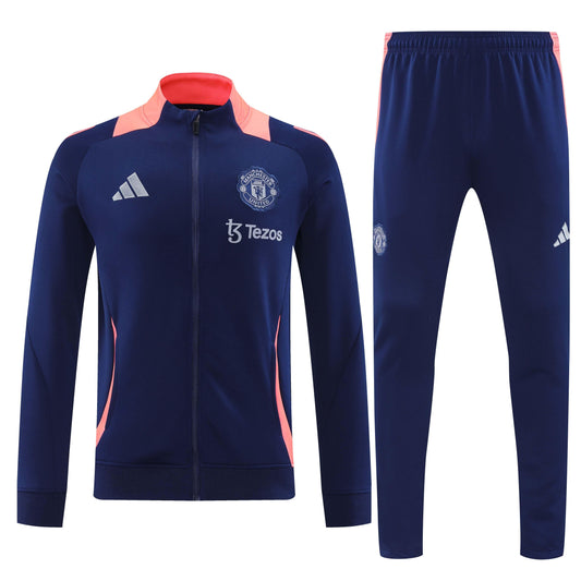MANCHSTER UNITED TRACKSUIT 24/25 - UNISSEX/UNISSEX - BLUE
