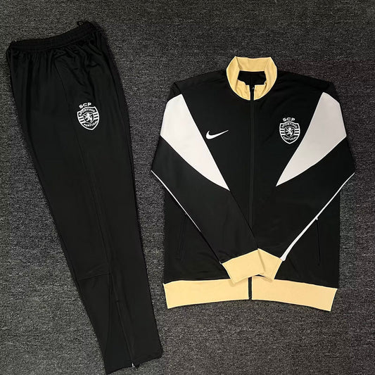 SPORTING TRACKSUIT 24/25 - UNISSEX/UNISSEX - BLACK
